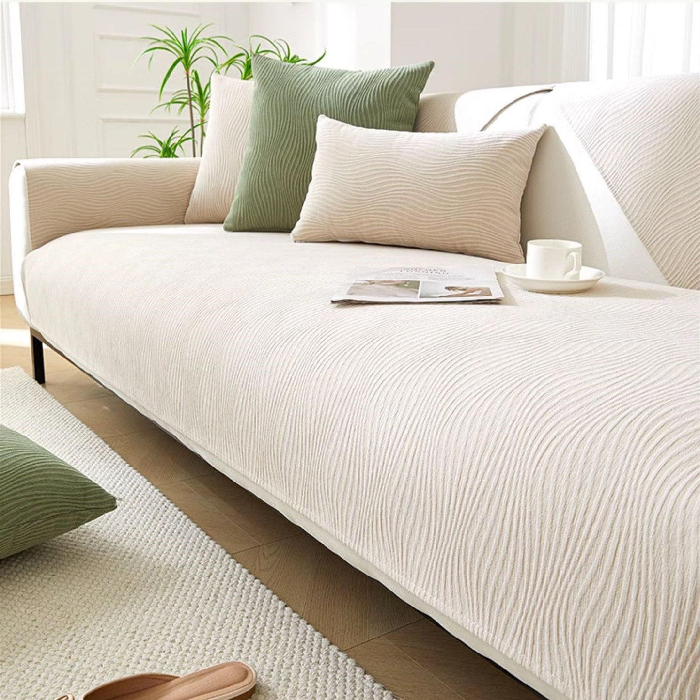 BuddyCover™ – Housse de canapé en chenille