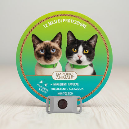 BuddyNest PuroPaws™ – Collier anti-parasites naturel pour chats