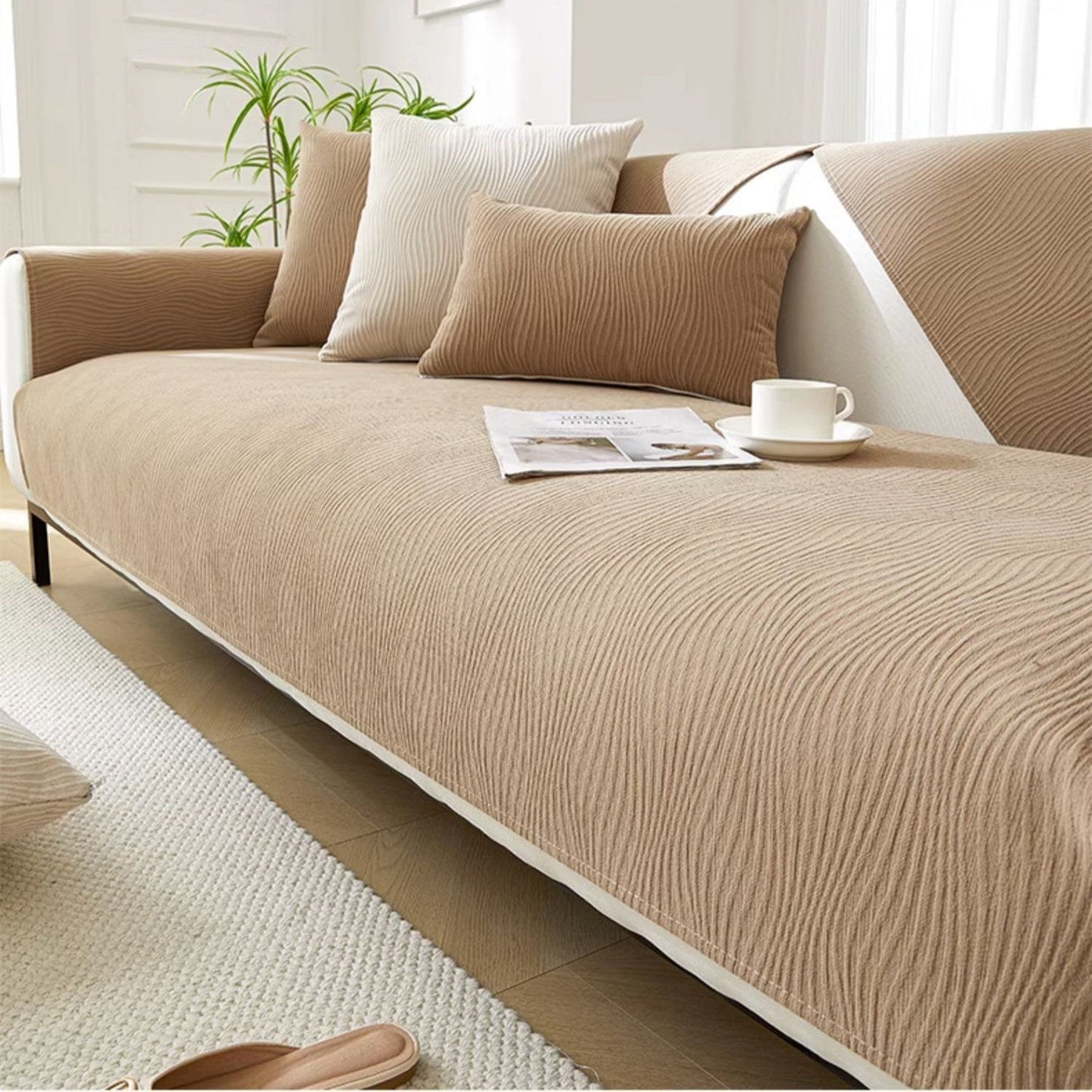 BuddyCover™ – Housse de canapé en chenille