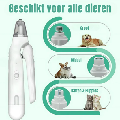 BuddyNest LumiNail™ – Coupe-griffes LED pour chiens