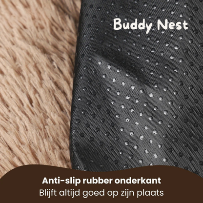 BuddyNest Panier de couchage doux en forme de patte – Pour chiens & chats