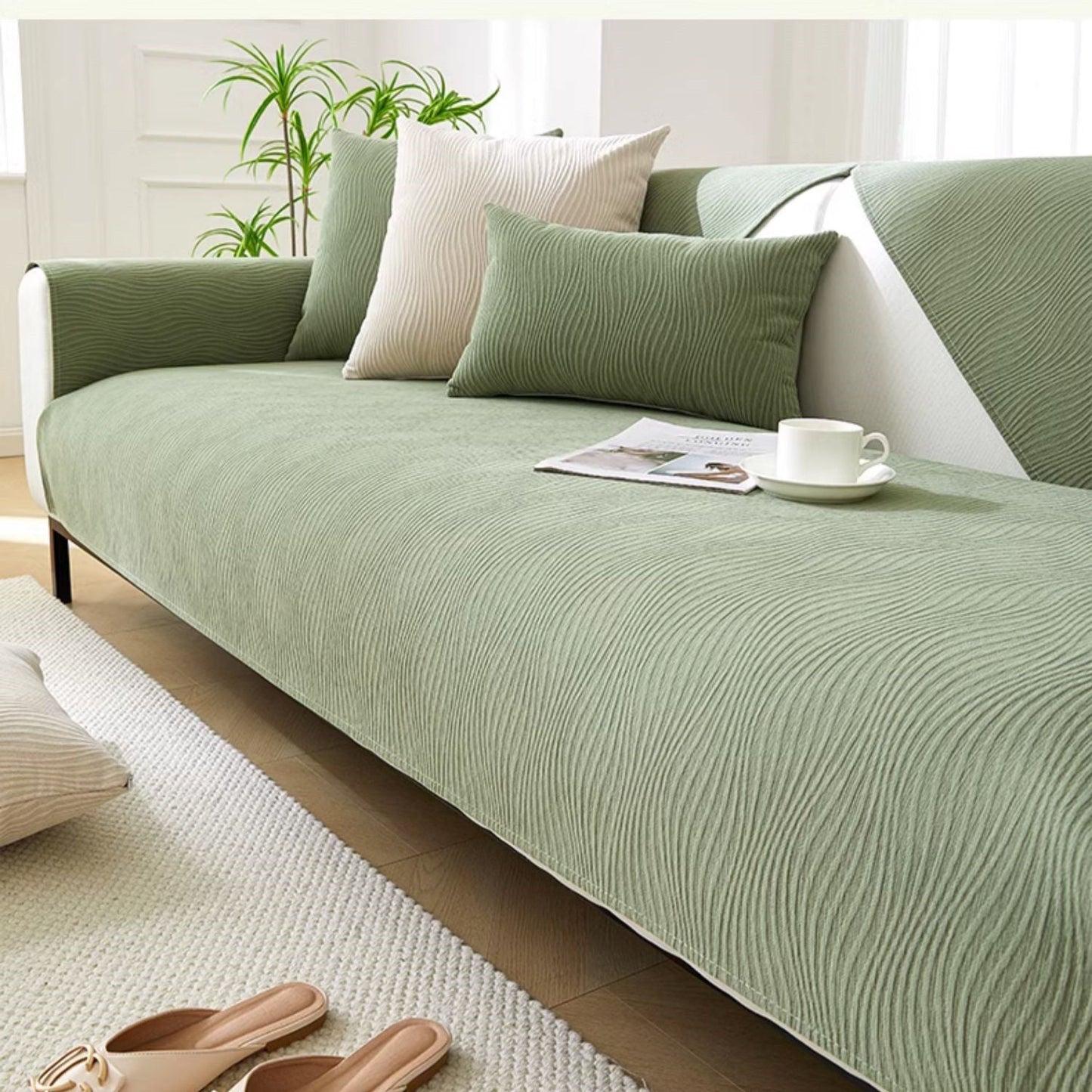 BuddyCover™ – Housse de canapé en chenille