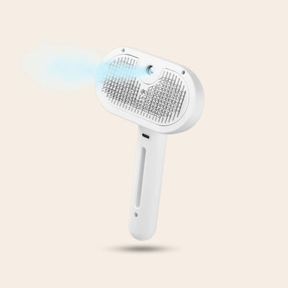 BuddyNest SteamBrush – Brosse professionnelle de soin du pelage pour animaux de compagnie