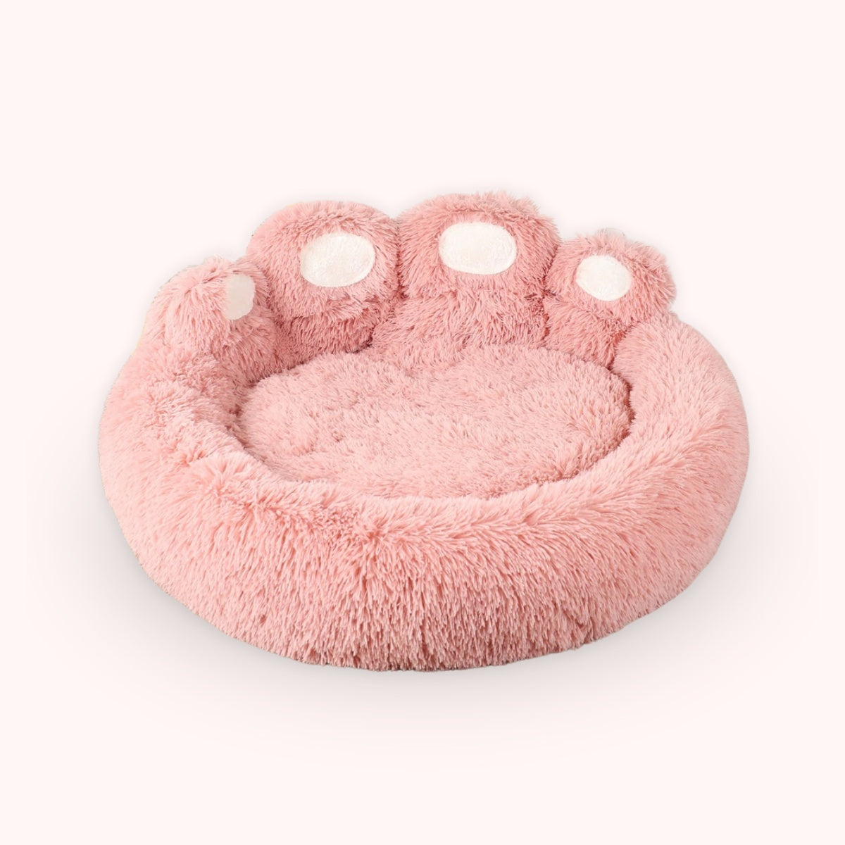 BuddyNest Panier de couchage doux en forme de patte – Pour chiens & chats