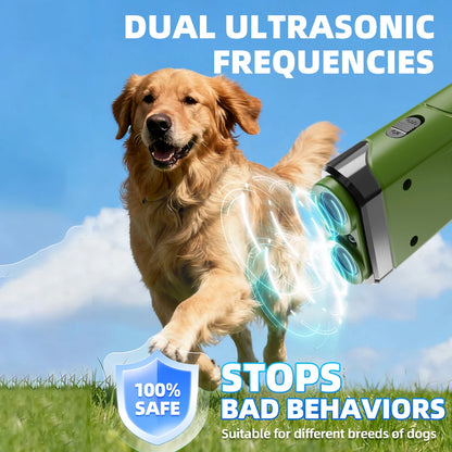 Ultrasonic Dog Training & Bark Control Device
