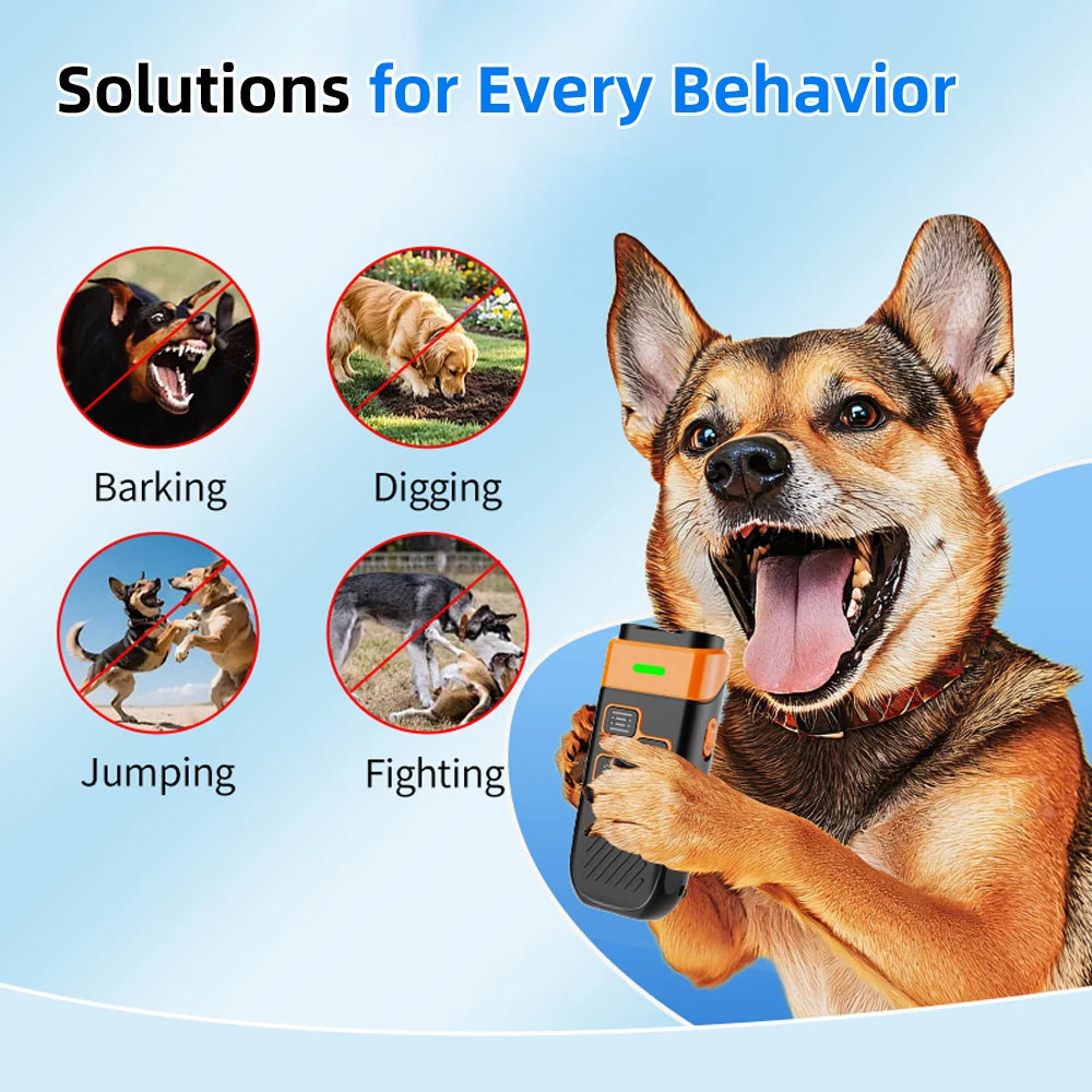 Ultrasonic Dog Training & Bark Control Device