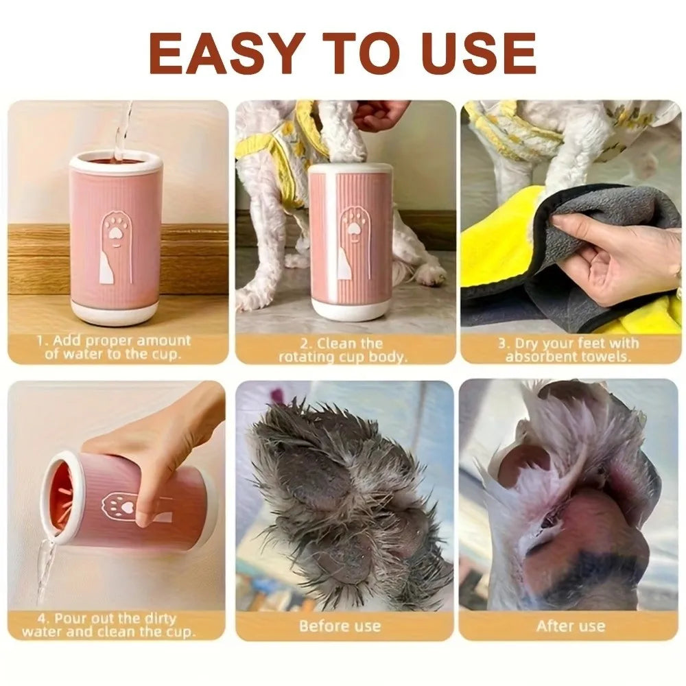 Automatic Pet Paw Cleaning Cup