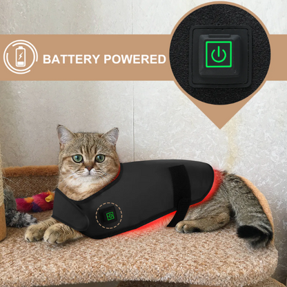 BuddyNest LumiPaw™ – Gilet de thérapie infrarouge