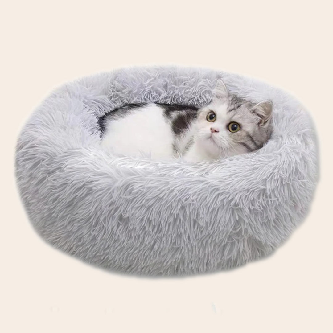 BuddyNest Lit Cloud en peluche – Pour chats et petits chiens